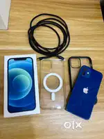 IPhone 12 (128GB) Blue Excellent Condition + Accessories (Worth ₹2500)