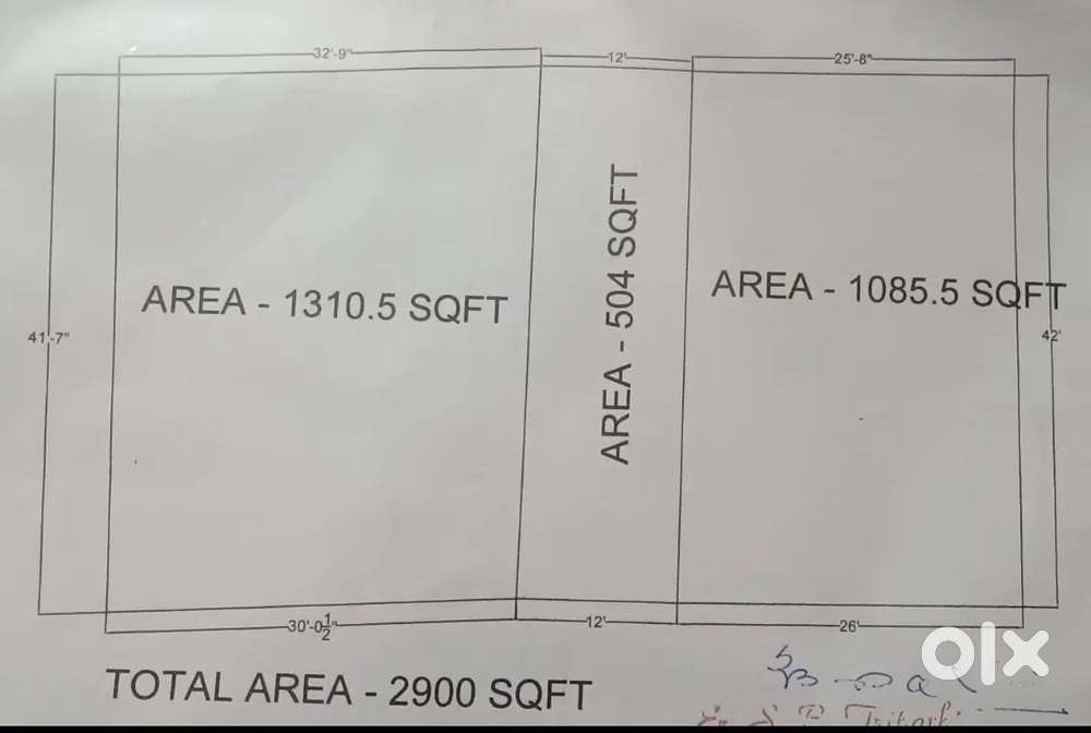 A pl.1310 SF. B 504 SF.,(home)& C.Pl.1085 SF.
