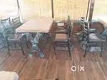 All new premium wooden metal cafe restaurant tables and chairs manufac