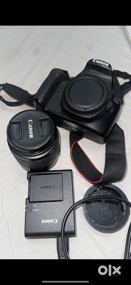 Canon 1300d with 18-55mm lens