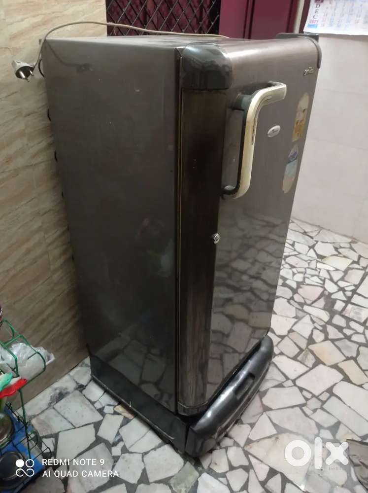 Whirlpool refrigerator single door 180L gross capacity