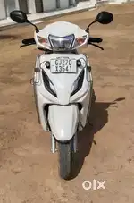 Activa 6G, white colour, 27k km used, b2b original parts, company Tyre