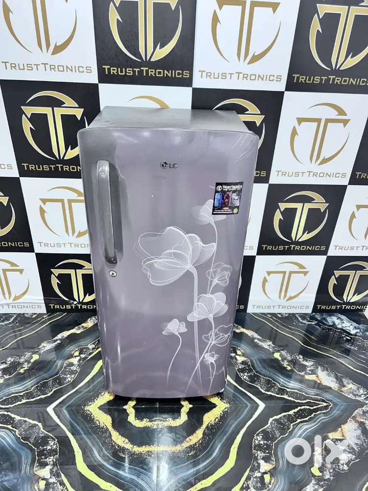 Grey flower 190ltr LG single door fridge