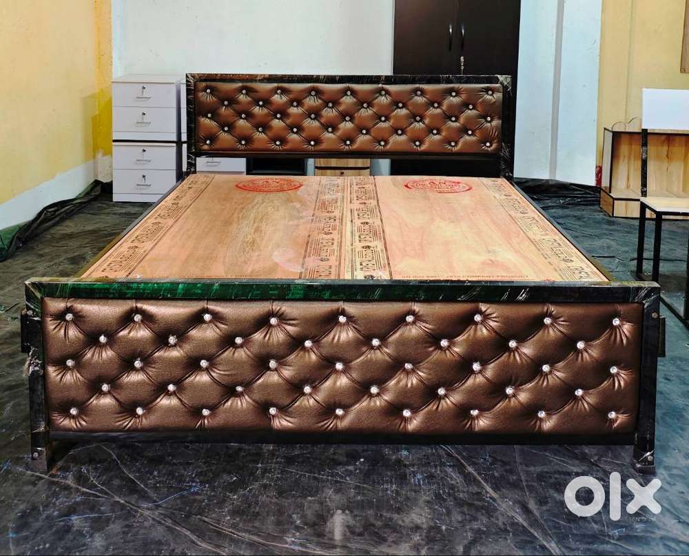 Bowzar Brand New Metal Box Bed Best Quality Long Lasting Furniture