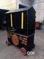 Black food carts manufacturer