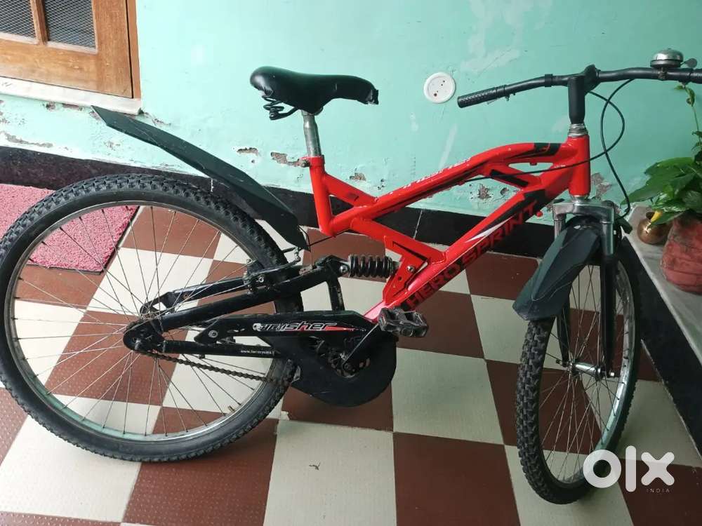 Every part of cycle is in working condition