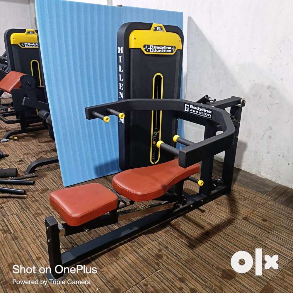Get heavy duty gym equipment with imported look and heavy duty.