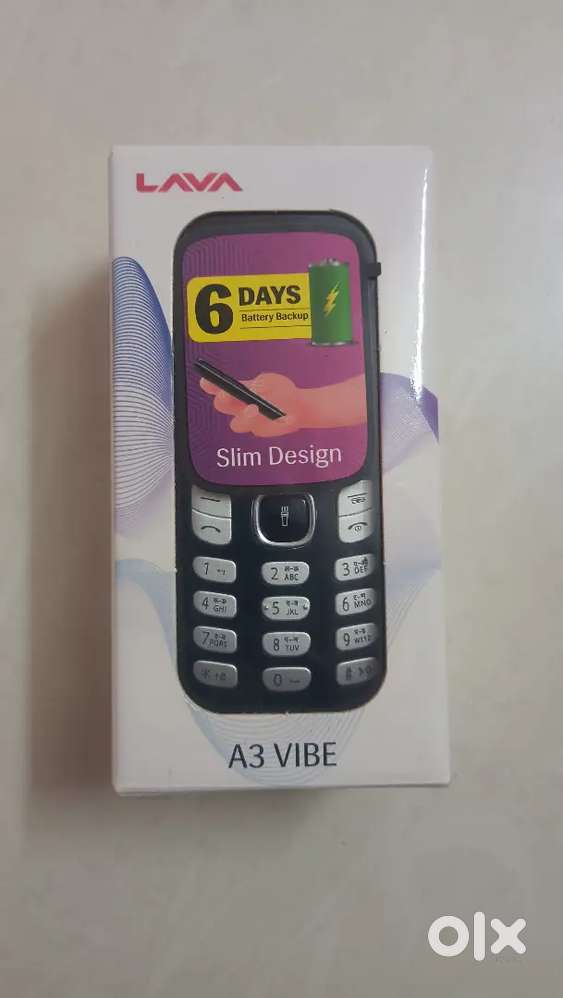 Lava a3 vibe new box