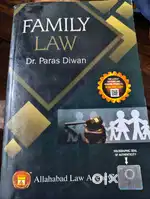 Family law book by Paras Diwan