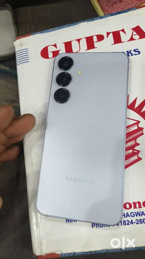 Samsung s 25 12/256 100%6 month old Indian with box & cable