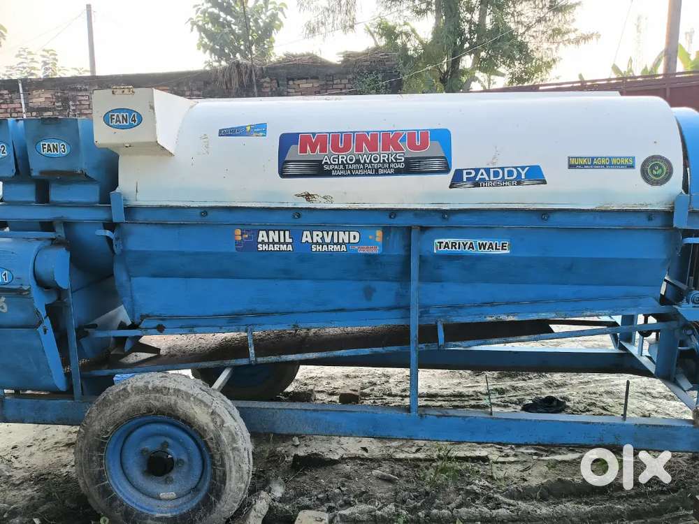 Paddy Thresher Munku agro works 2023
