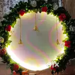 Beautiful flowers in Different colour with light