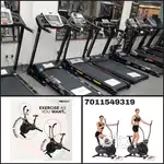 All gym equipment Exercise cycle and treadmill