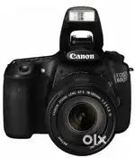Canon EOS 60D – DSLR Camera with (18-135mm) lens (Second hand)