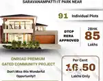 On-Road Premium Gated Community Plots For Sale