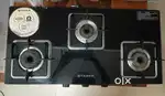 3 burner Faber gas stove for sale