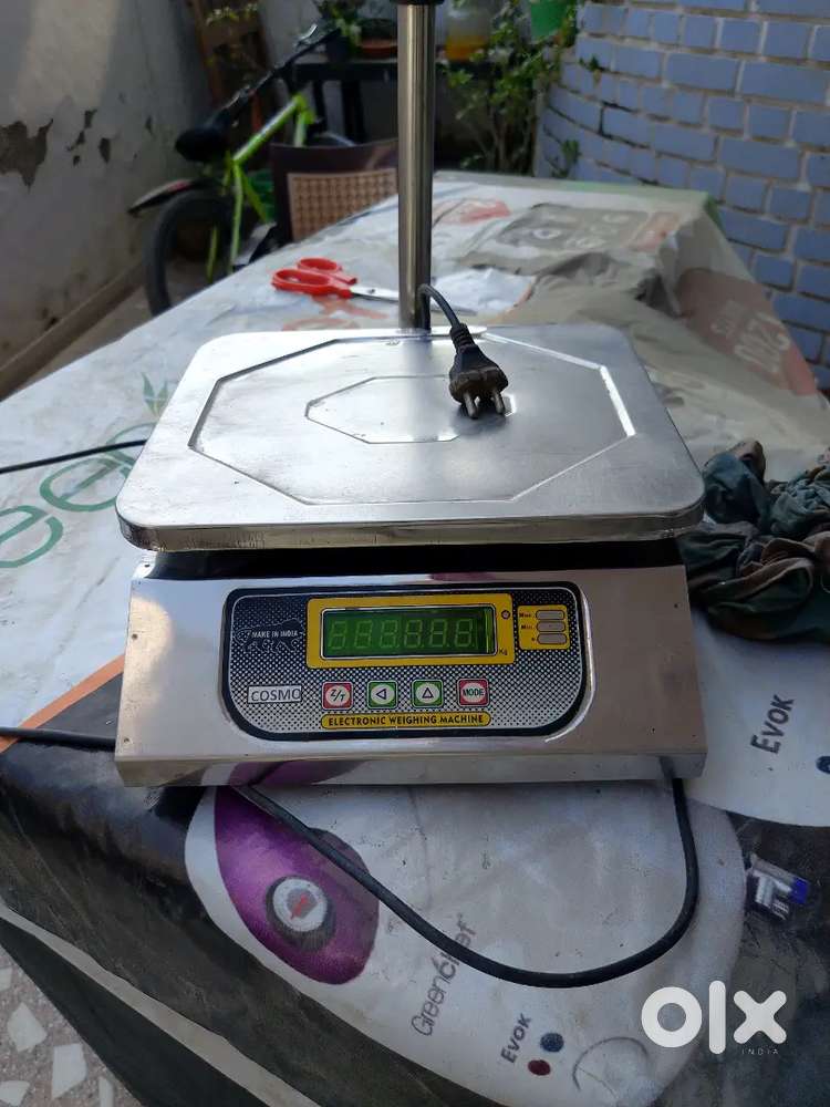 Electric weight machine stainless steel max 25kg