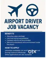 Airport Driver Job vacancy at Cochin International airport. Kochi