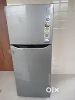 Lg 284ltr double door 1year old with warranty