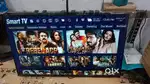 43 inch smart android frameless led tv with 600 channel free