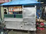 Steel counter chinese food