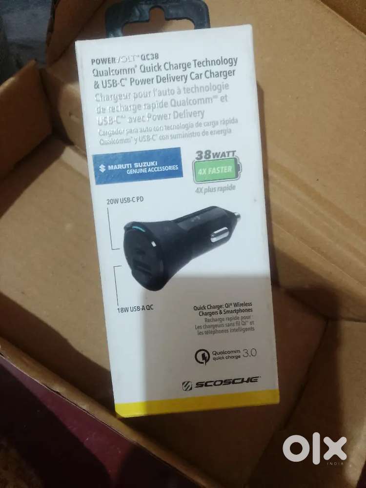 branded charger 3year warranty