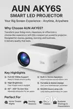 Aun AKY6S Smart led Projector