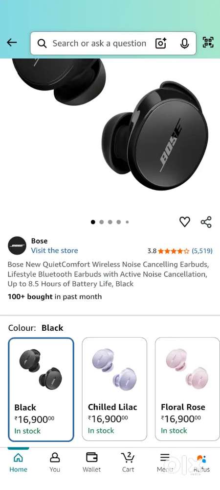 Bose QC Earbuds II (2024) - Under Warranty