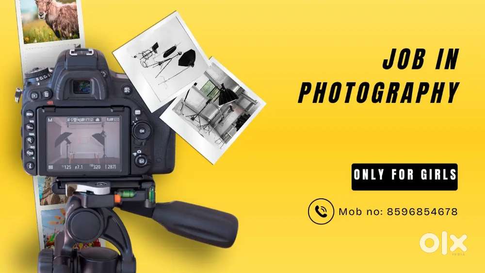 Job in photography ( only for girls )