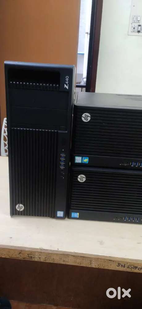Hp Z440 workstation Total core 14 28 Threads 32GB Ram 256 SSD