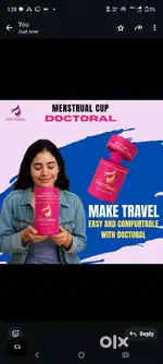 Menstrual cup ... promotion... leading company