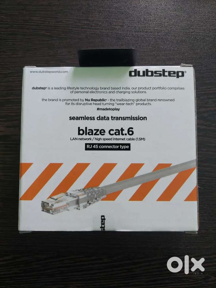 CAT 6 1.5M ETHERNET CABLE DUBSTEP SEALED