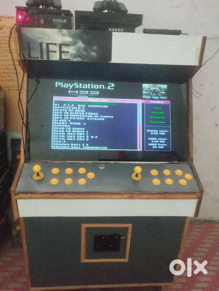 Ps2 कंप्लीट बॉक्स 40 गेम अवेलेबल