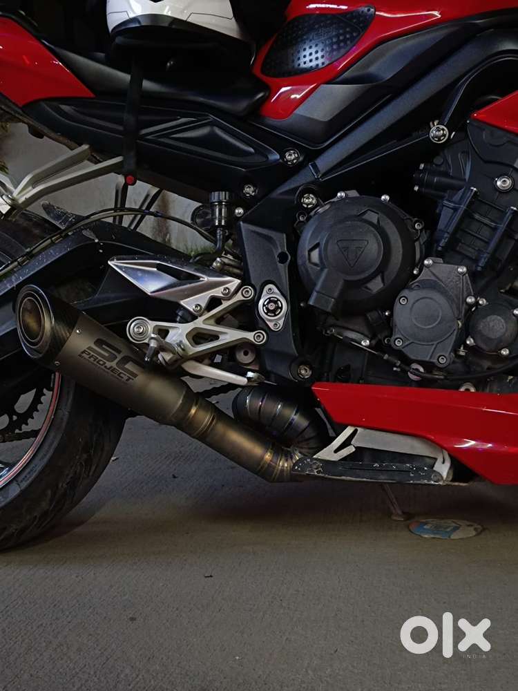 SC PROJECT S1 EXHAUST FOR TRIUMPH STREET TRIPLE 765