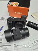 Sony Alpha 6700M APS-C Mirrorless Camera Body 18-135 lens full kit.