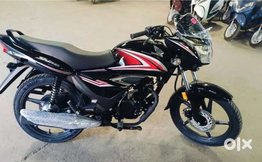 New Bike Shine-125cc 12000/- LOW DOWN PAYMENT