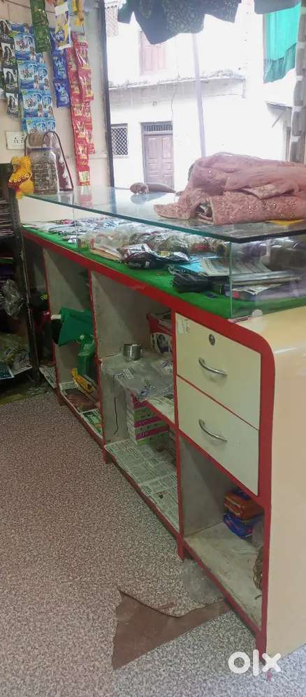 Shop general store counter