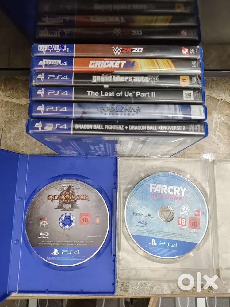 Ps4 games disc