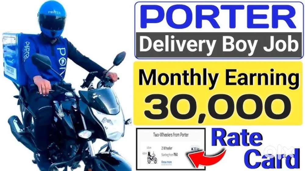 PORTER BIKE PERUNGUDI OFFICE COMMERCIALS & E-PARCEL DELIVERY