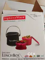 Signoraware new packed tiffin MRP 400