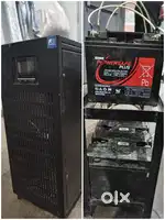 Online UPS with 8 exide power plus battery