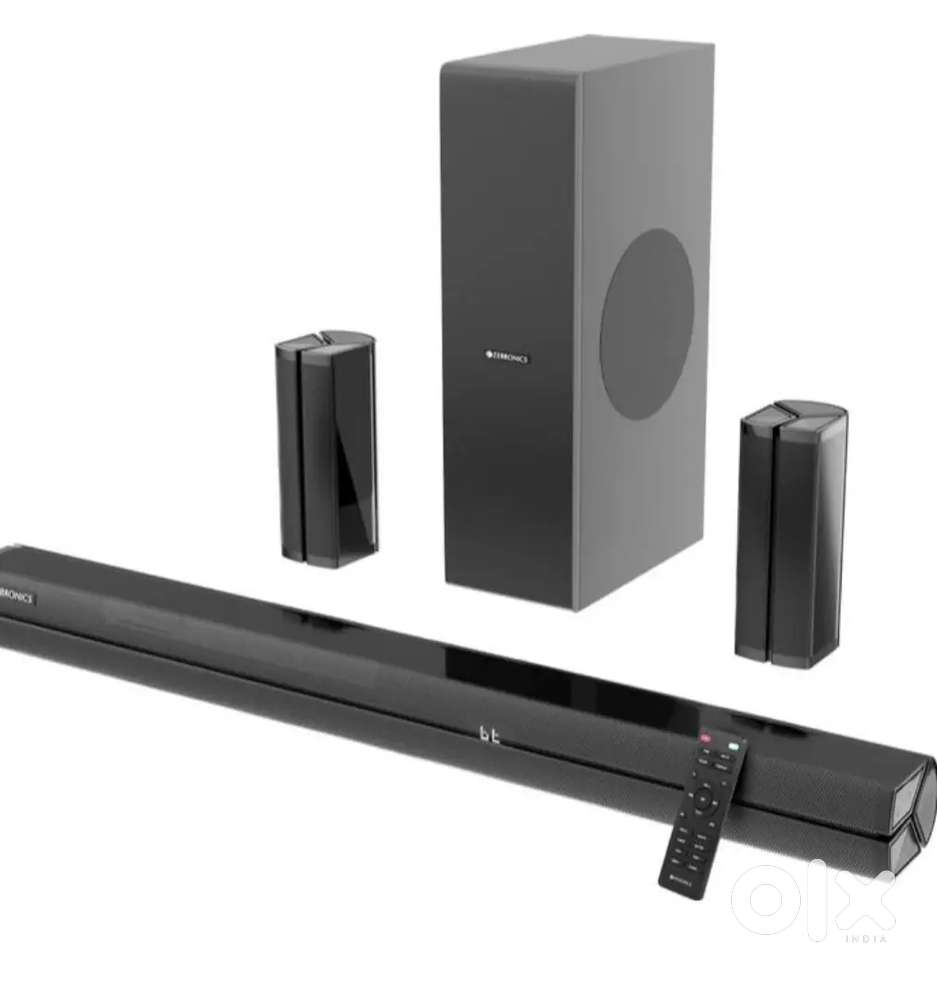 ZEBRONICS Juke Bar 801, Dual Rear Satellites, 3 Drivers, BT.v