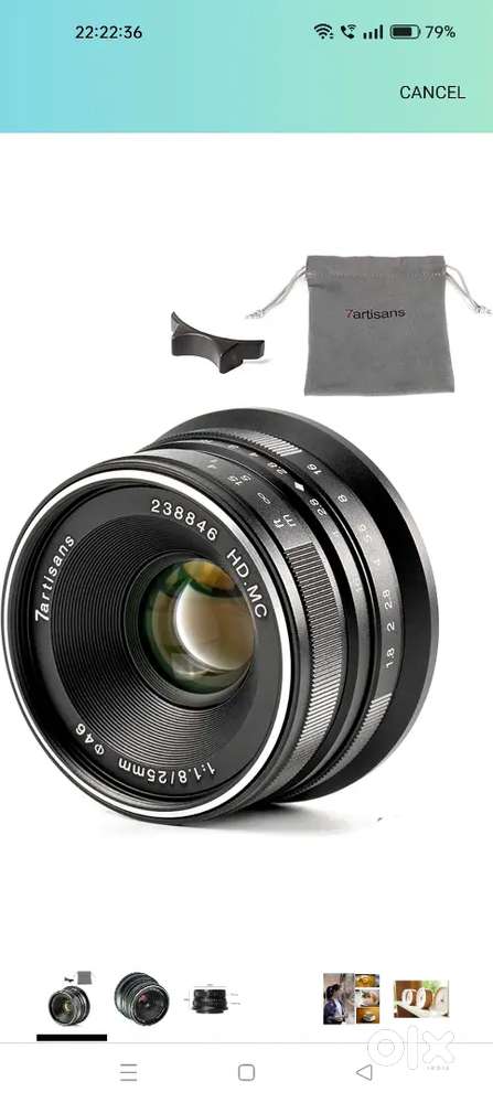 7artisans 25mm F1.8 Manual Focus Lens for Sony E-Mount Cameras