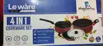4 in 1 cookware set. 1 year warranty