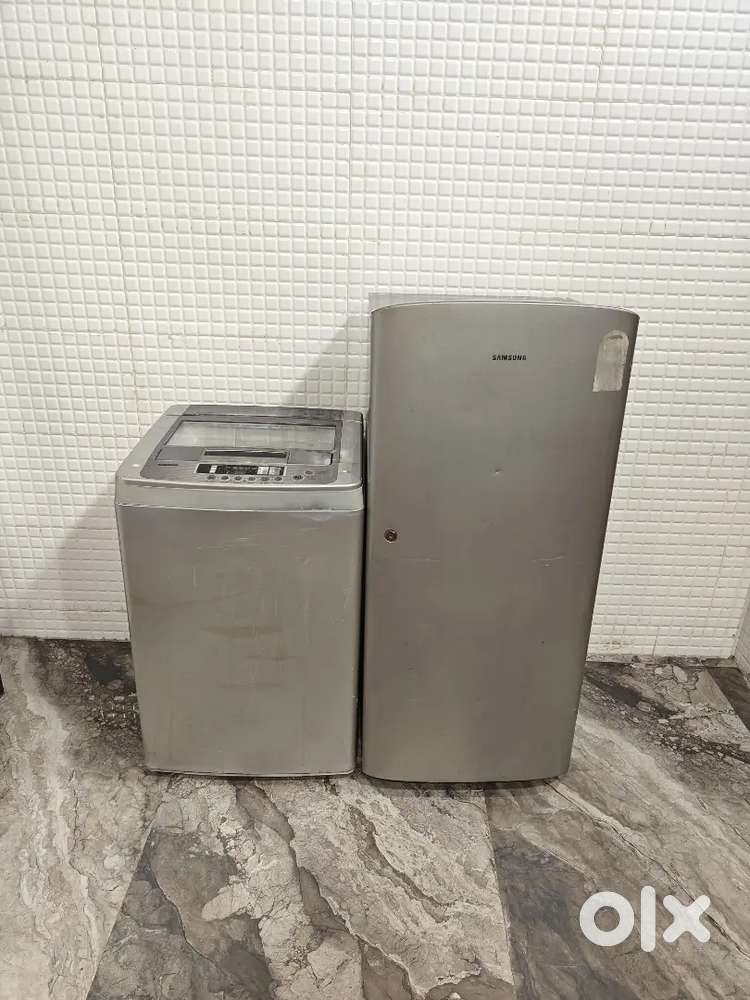 Ho3 52 Lg topload and Samsung single door refrigerator