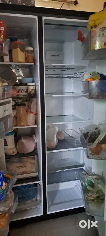 LG side by side refrigerator