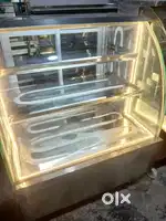 Sweet counter available display fridge
