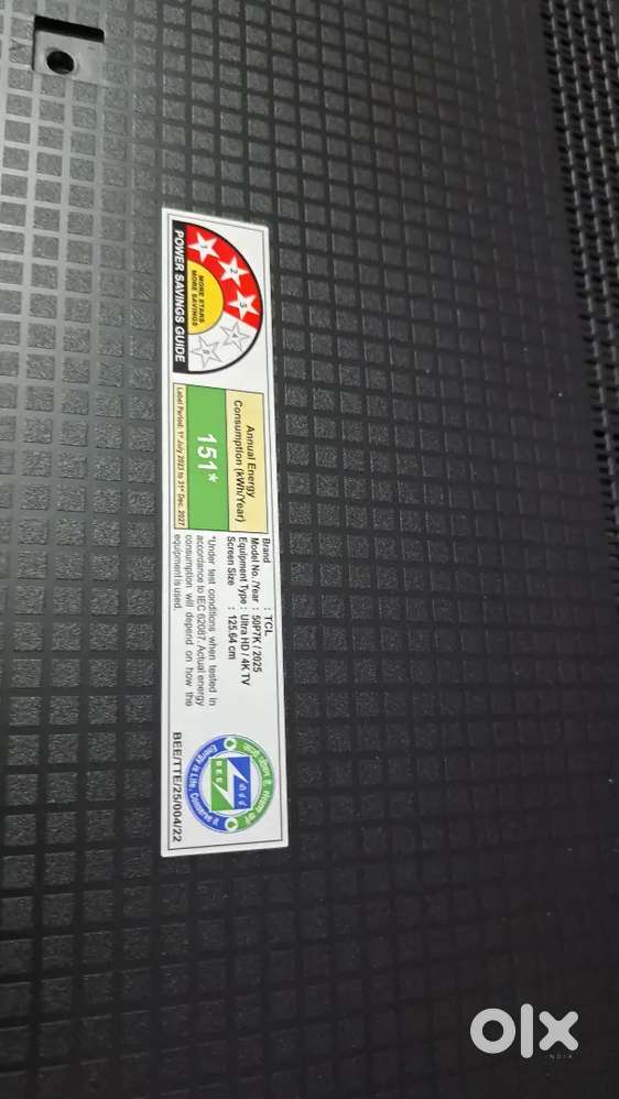 TCL50 INCH NEW TV50P7K