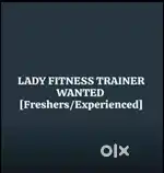 Lady Fitness trainer
