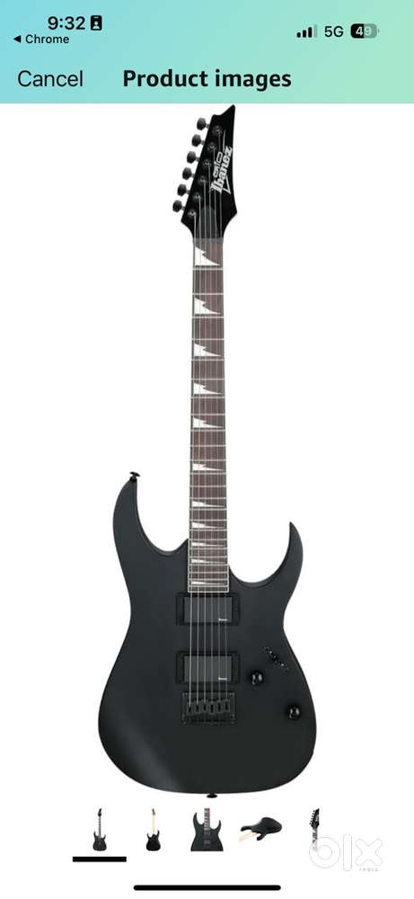 Ibanez electric guitar